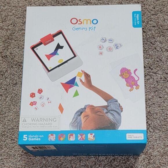 New Osmo Genius Kit for Fire Tablets • STEM Education Learning 5 Hands On Games - Picture 2 of 11